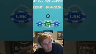 MASSIVE MODE ACTIVATED #highlights #blackjack #streamer #casino