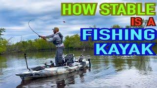 How stable is a FISHING KAYAK?