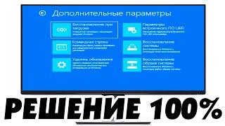 Дополнительные параметры восстановления Windows 11.Не запускается Windows 11