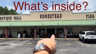 Explore Homestead Antique Mall in Rogers Arkansas with me!