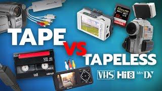 Tape vs. Tapeless: The Ultimate Guide to VHS, Hi8, & MiniDV