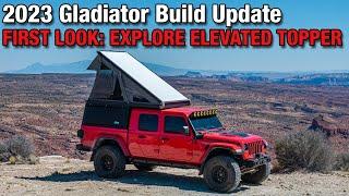 2023 Gladiator Rubicon Update and Explore Elevated Topper First Look