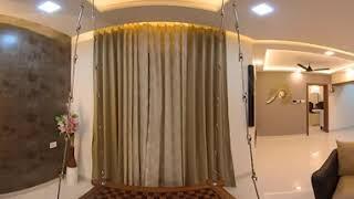 360 View of Residence Interior of 2 BHK Flat at Pethkar Samrajya, Kothrud, Pune