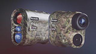 REVASRI Rangefinder Rechargeable Camo Range Finder 1000Yd Overview