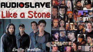 REACTION COMPILATION | Audioslave - Like a Stone | First Time Mashup