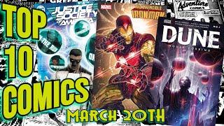 TOP 10 NEW COMICS March 20th 2024