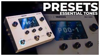 AMPERO II STOMP: PACK ESSENTIAL TONES // PRESETS