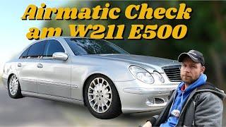 Mercedes W211 E500 hebt nicht mehr an | Wir prüfen die Airmatic! Was ist defekt? MB Youngtimer Parts