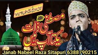 Mustafa E Jate Yakta Aap Hain naat Shareef (2024) Janab Nabeel Raza Sitapuri #mpbstudio