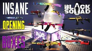 Black Squad ► Opening BOXES & Skin Showcase | INSANE 2021 MOMENTS