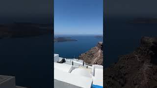 Unbelievable Santorini Views!  #Greece #RoomWithAView