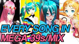 ALL 101+ Songs in Project Diva Mega 39s/Mix [OFFICIAL LIST]