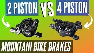 2 Piston vs 4 Piston MTB Brakes | Which is best for you?