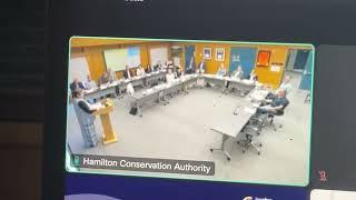 2024-07-04 Delegation to Hamilton Conservation Authority regarding pending well closure.