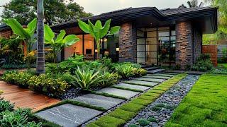 Elegant Front Yard Landscapes: Beautiful Garden Design Ideas for Your Home