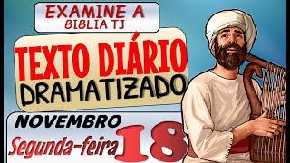 JW TEXTO DIÁRIO DRAMATIZADO O QUE SIGNIFICA TEMER A JEOVÁ?  EXAMINE A BIBLIA TJ