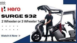 #Hero Surge EV S32  Scooter Cum Auto