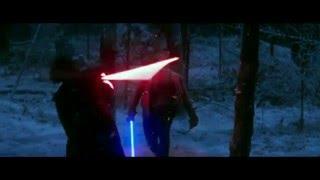 Kylo Ren spins his lightsaber for 10 minutes