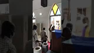 Roman Catholic Church in Ghana sangs Accra Hearts of Oak Anthem as recessional hymn