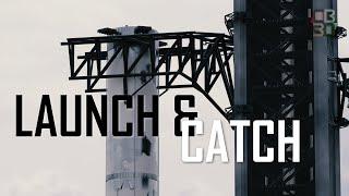 SpaceX Starship/Superheavy Launch and Catch Animation