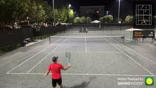 Jeff Cohn Tennis - Backhand Practice - Jan 2023