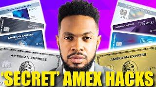 Secret AMEX Credit Card Hacks | Tips Everyone Should Know