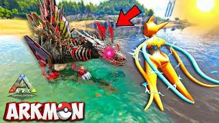 POKEARK : DEOXYS SAVED POKEMON WORLD FROM THIS MONSTER DINOSAUR  | ARK SURVIVAL EVOLVED MODDED