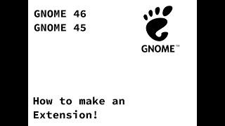 How to make a GNOME Shell Extension [2024]! (Button in Panel)