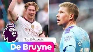 Kevin De Bruyne to leave Manchester City: Relive his top 10 Premier League goals | NBC Sports