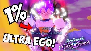 New Ultra Ego Vegeta ULTIMATE MAX LVL Showcase! #animelaststand