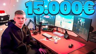 MEIN 15.000 € GAMING UND STREAMING SETUP (2023)