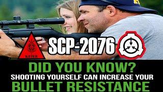 SCP-2076 Shooting Yourself Can Increase Your Bullet Resistance | Keter (SCP Foundation Readings)