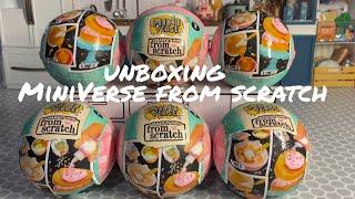 *Unboxing NEW MiniVerse From Scratch series! 