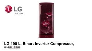 LG 190 L, Smart Inverter Compressor, GL-D201ARGZ