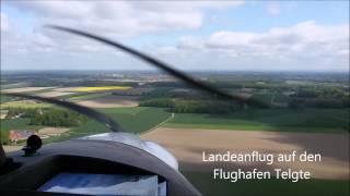 Schnupperflug über das westliche Münsterland (Havixbeck & Baumberge)