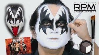 The Official Gene Simmons Makeup Look KISS