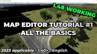 ETS2 Map Editor Tutorial #1 - The Basics | How to create a map [1.50]