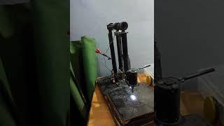 handmade motorized pcb drilling machine with auto power switching