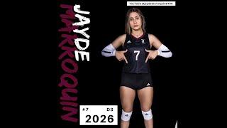 Jayde Marroquin 2026 libero/DS Sharyland Tournament Highlights London High School