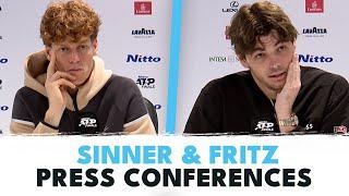 "That's Why He's No.1" - Taylor Fritz & Jannik Sinner React to Nitto ATP Finals Match