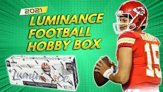 2021 Luminance Football Hobby Box Cards | Hobby Box Rip 5 Autos | NomadicBallers