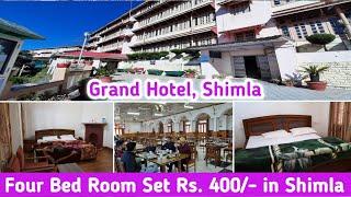 View of Grand Hotel Shimla and review | Holiday Homes for Central Government Employee | eSampada