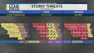 Meteorologist Stone's Thursday Mid-Day Full Forecast 6/27