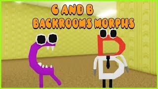 UPDATE - Backrooms Morphs - C Letter Red Morph & B Letter Purple Morph