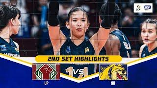 UP vs. NU | SET 2 GAME HIGHLIGHTS | UAAP SEASON 87 WOMEN’S VOLLEYBALL ROUND 1 | MAR. 9, 2025