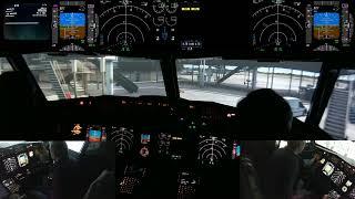 Duo flight from EDDF(frankfurt) to LFPO(Orly) on IVAO in homecocpit B737-800 (P3D V4 Prosim)