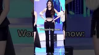 then vs now #wonyoung #ive #kpop #kpopfyp #shorts