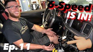 FINALLY Installing the 6-Speed In the Driftcat!! | Manual Hellcat Charger Build Series! Ep.11