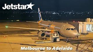 JETSTAR A320 Flight Experience from Melbourne to Adelaide