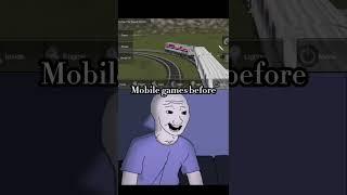 Mobile Games before and now. Wojak Gaming Happy to Depressed #wojak #nostalgia #wtf #memes